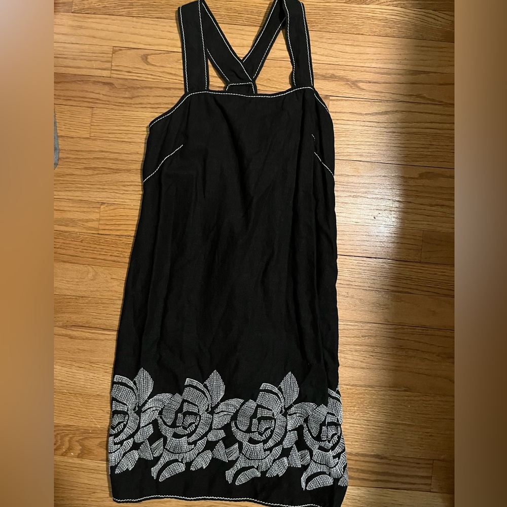 Max Studio Embroidered Dress